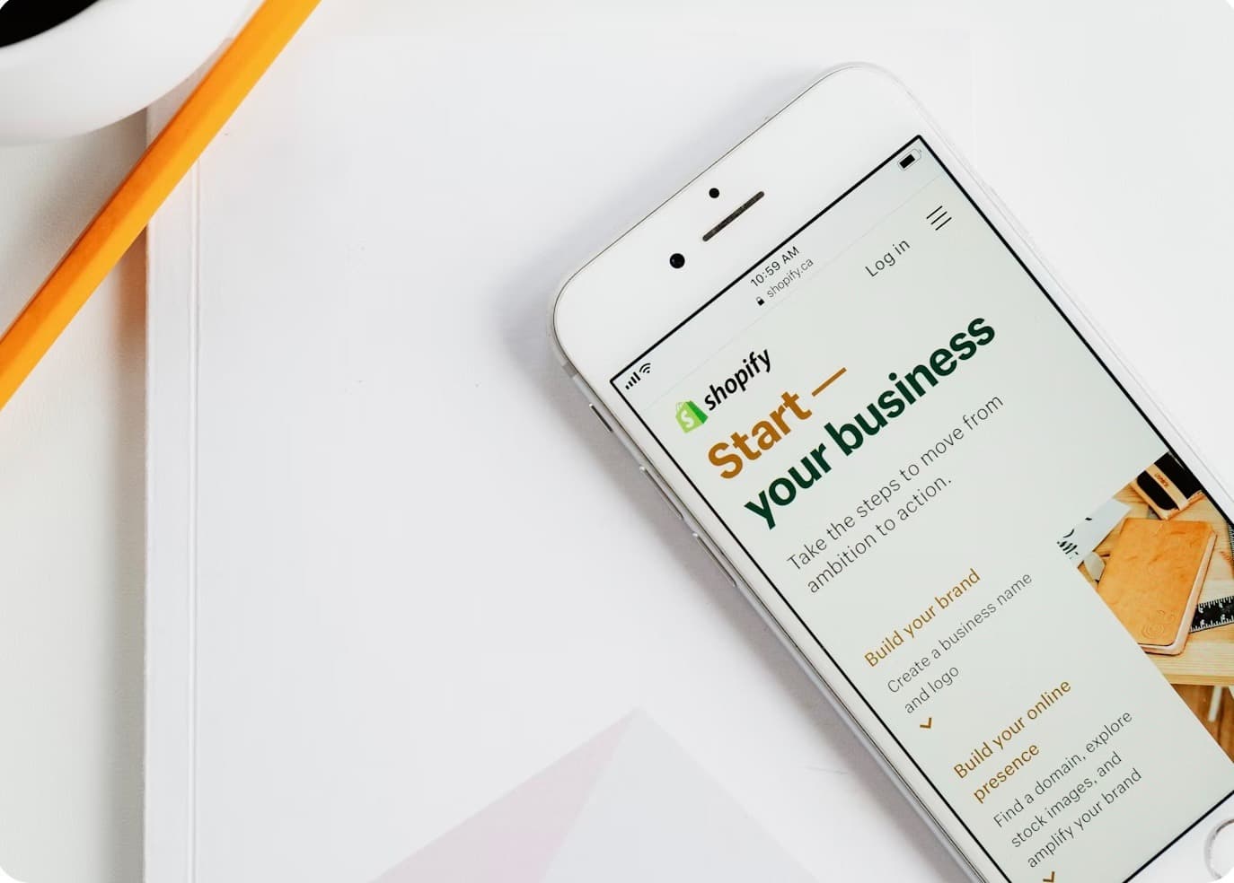 Entrepreneur starting a business with BrandBizkit